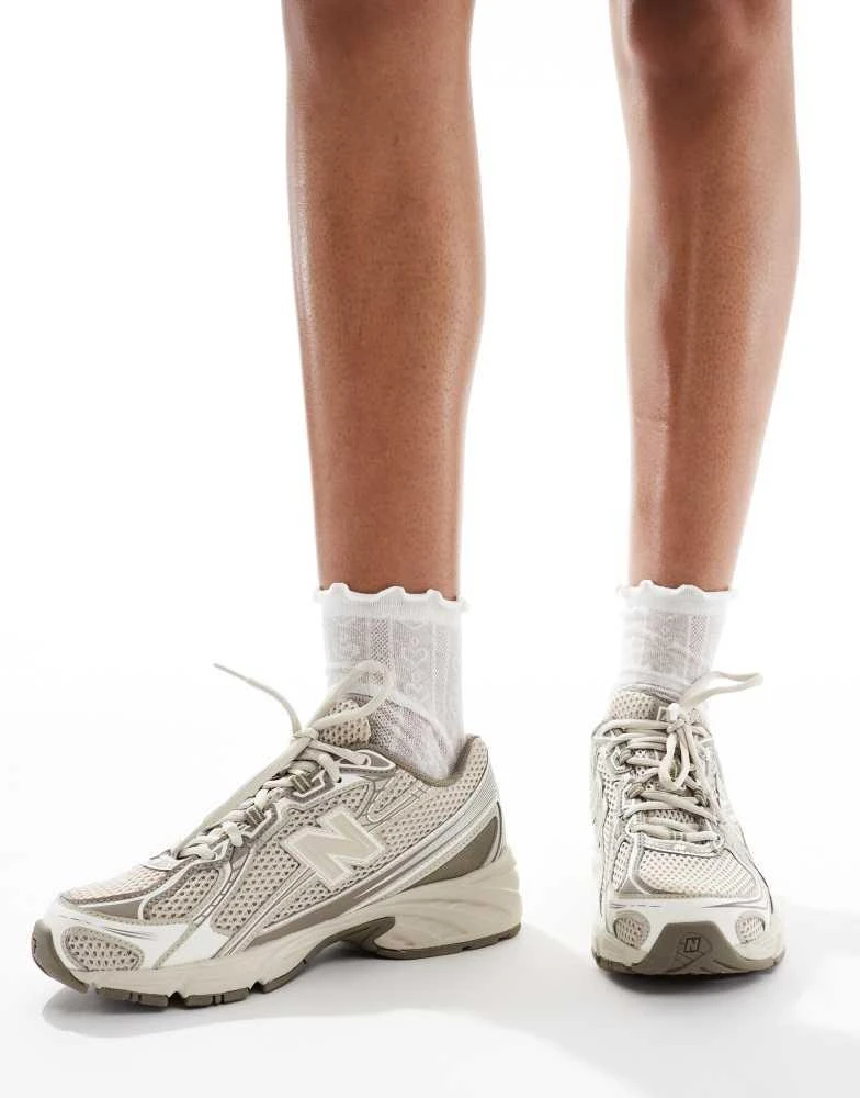 New Balance New Balance 740 trainers in beige Exclusive to ASOS 4