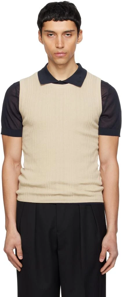 CARRER Beige Tone Tank Top