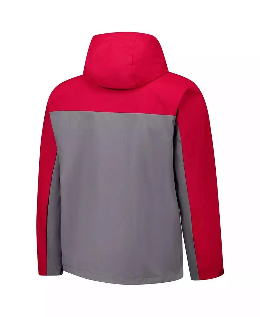 Columbia Men's Crimson Alabama Crimson Tide Field Bound Omni-Tech Full-Zip Jacket 3