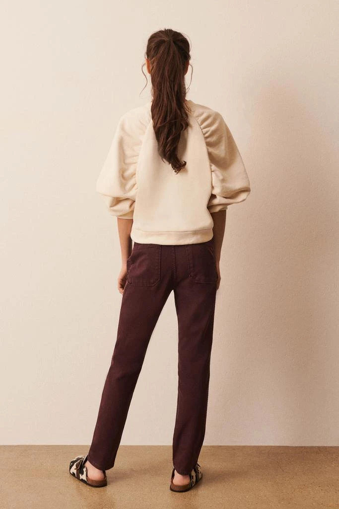 预计3周后发货 ba&sh Pantalon Csally - Cerise - Femme 4