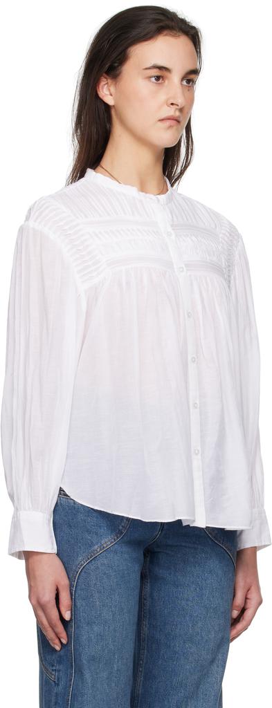 Isabel Marant White Plalia Shirt