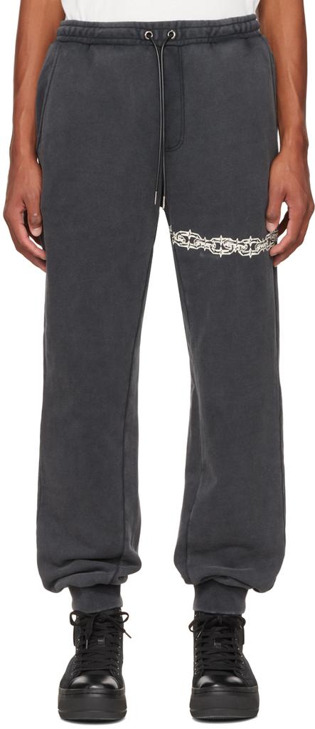 Stolen Girlfriends Club Black Helsing Chain Lounge Pants