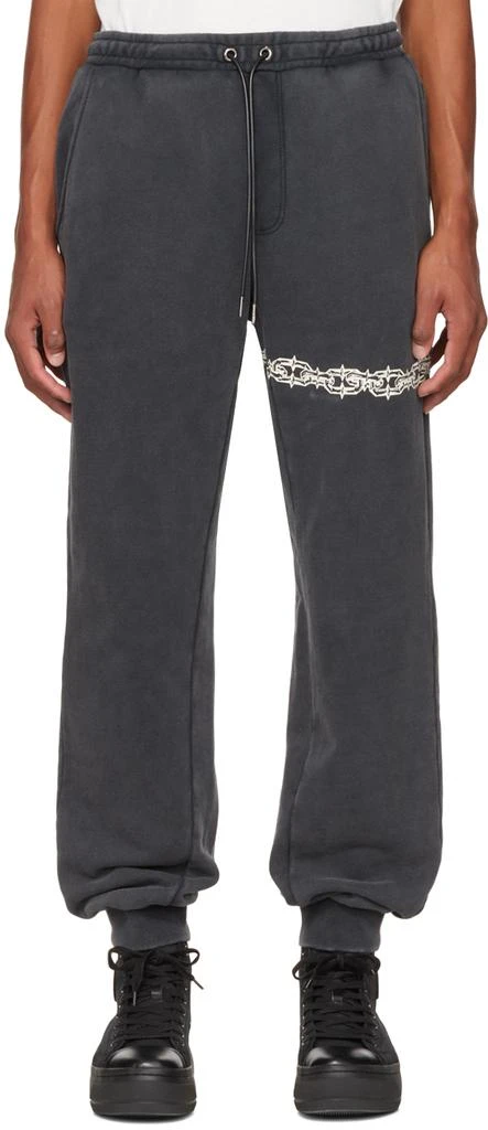 Stolen Girlfriends Club Black Helsing Chain Lounge Pants 1