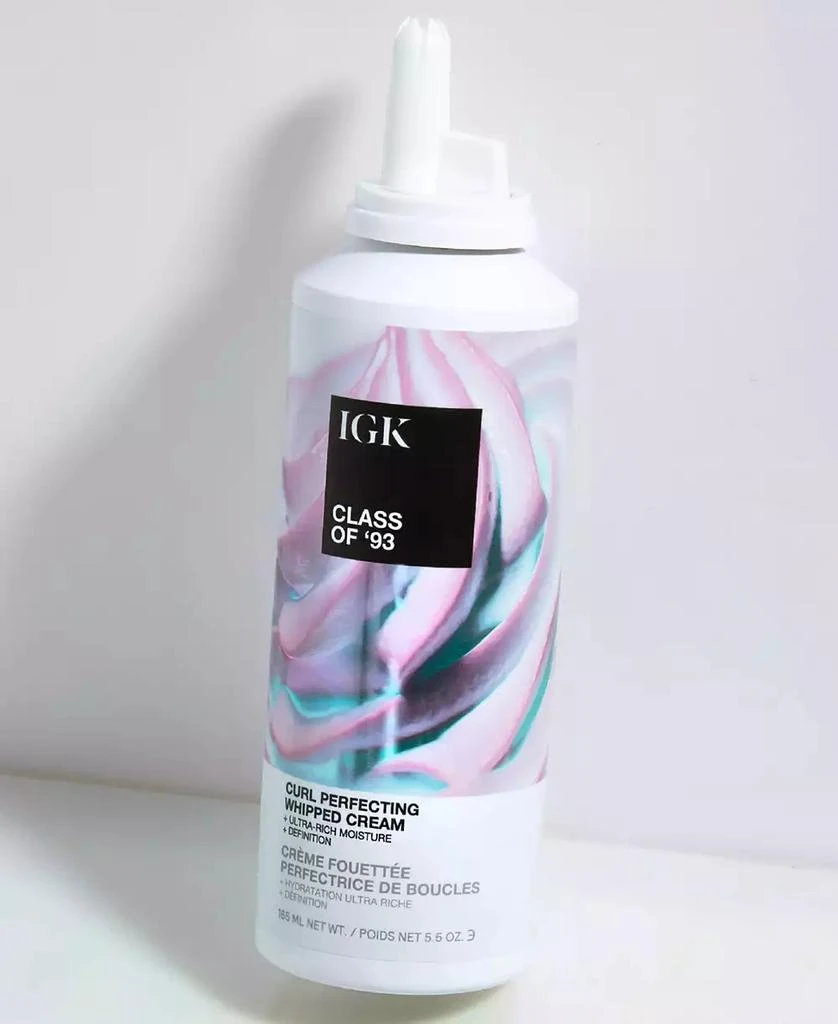 IGK Hair Class Of '93 Curl Perfecting Whipped Cream 5
