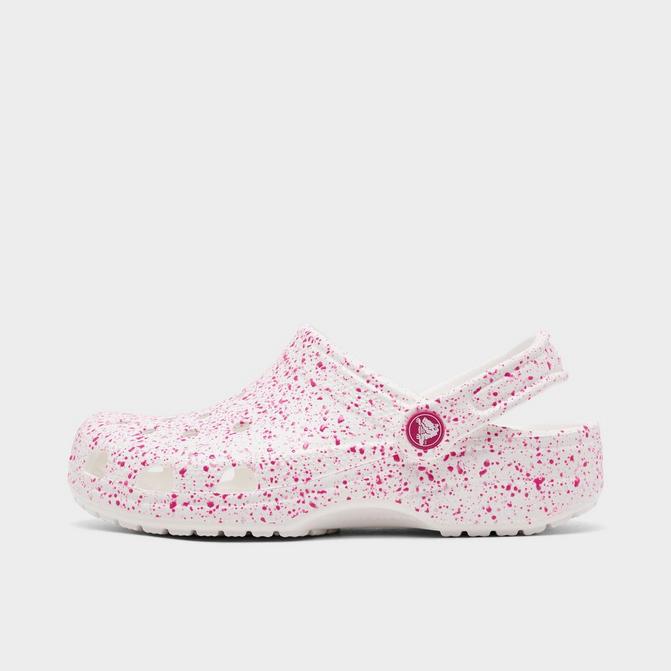 Crocs Girls' Big Kids' Crocs Paint Splatter Classic Clog Shoes