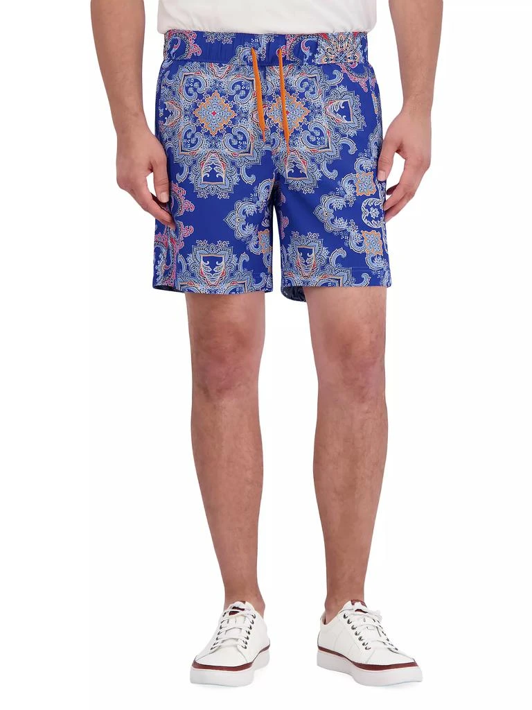 Robert Graham Loki Woven Swim Trunks 1