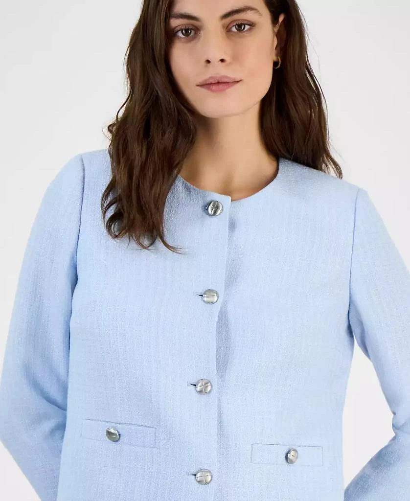 Bar III Women's Tweed Jacket, Exclusively at Macy's 4