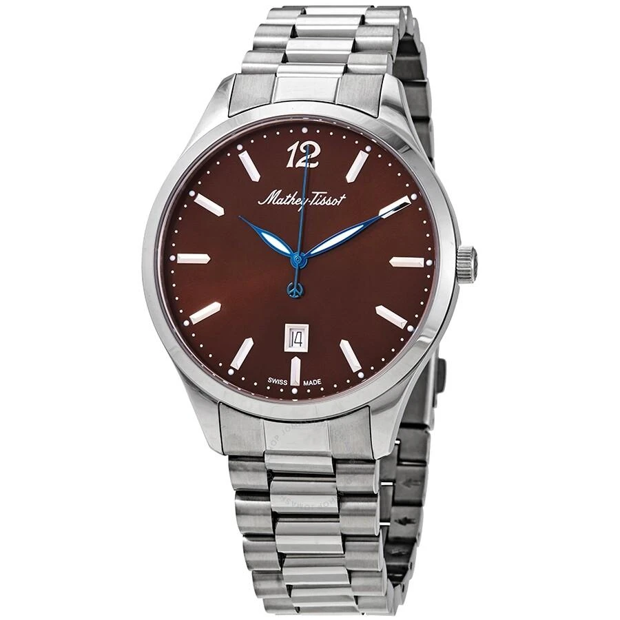 Mathey-Tissot Urban Quartz Brown Dial Men's Watch H411MAM 1