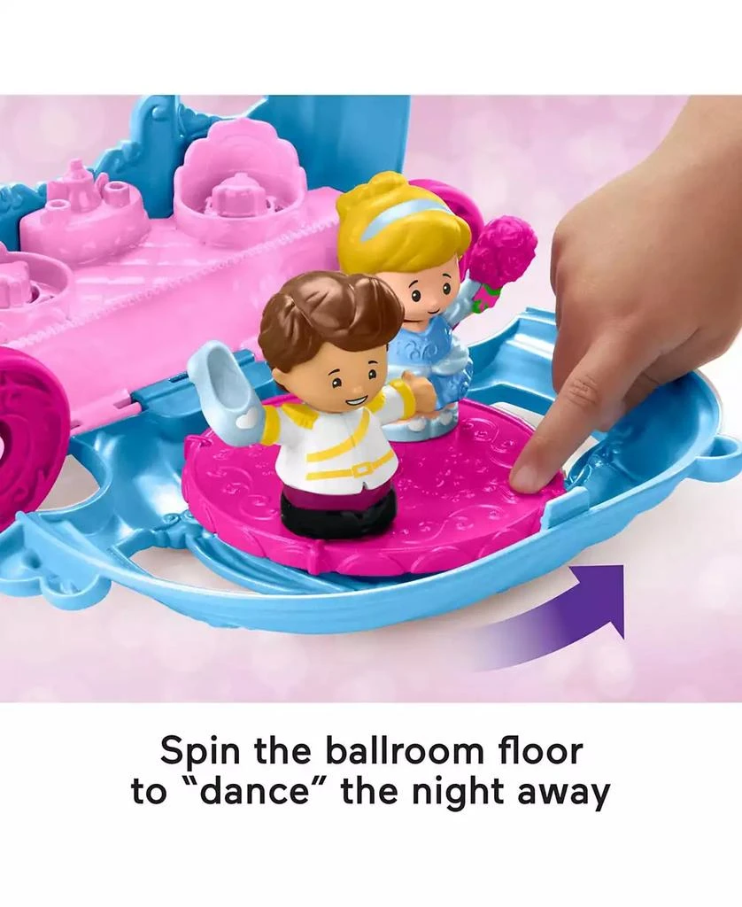 Fisher Price Disney Princess Cinderella's Dancing Carriage by Little People Set 6