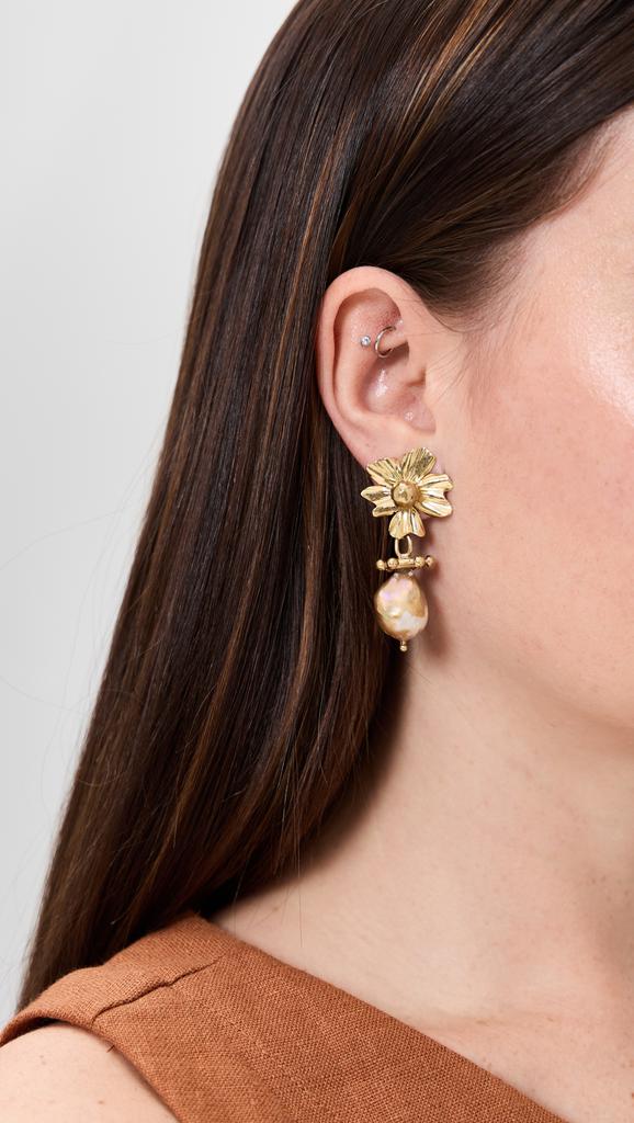 Ulla Johnson Lilah Stone Drop Earrings