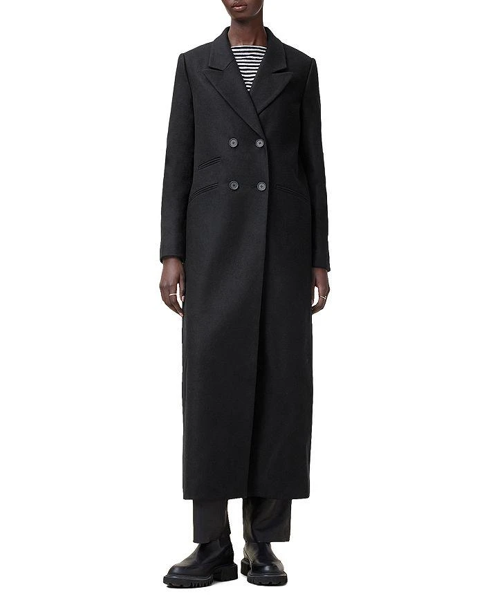 ALL SAINTS Ellen Wool Blend Coat 6
