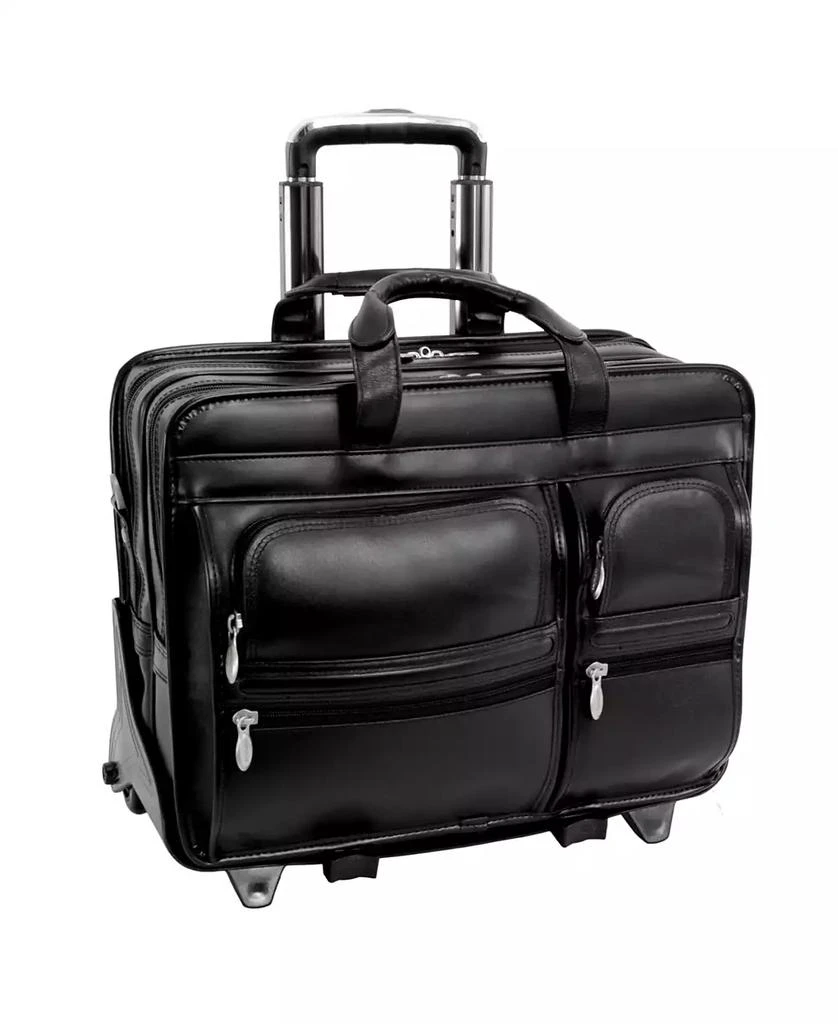 McKlein Franklin 15" Patented Detachable Wheeled Laptop Briefcase 1