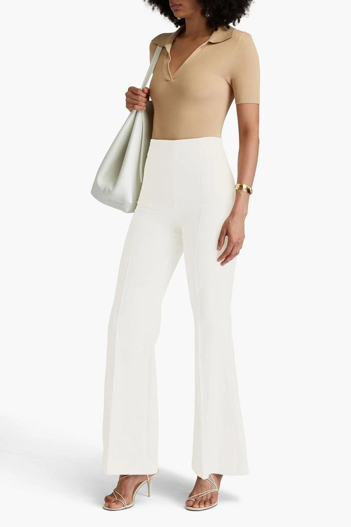 RÓHE Cotton-twill flared pants 2