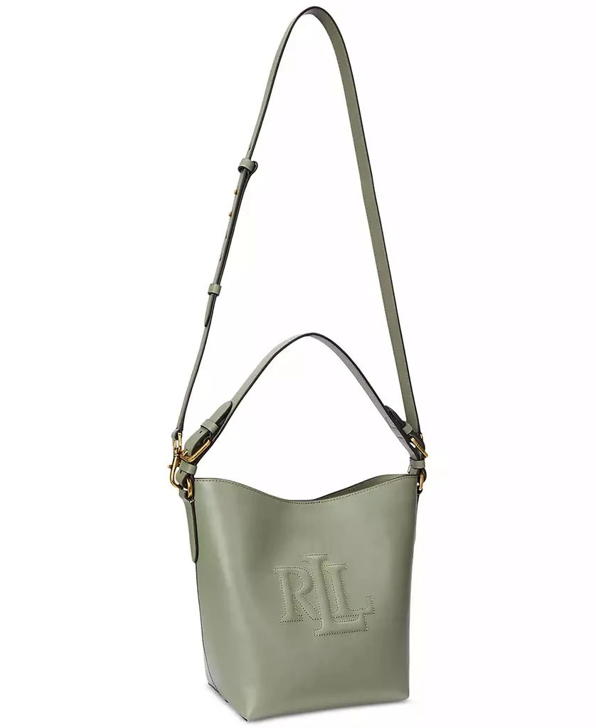 Ralph Lauren Leather Medium Witley Bucket Bag 3
