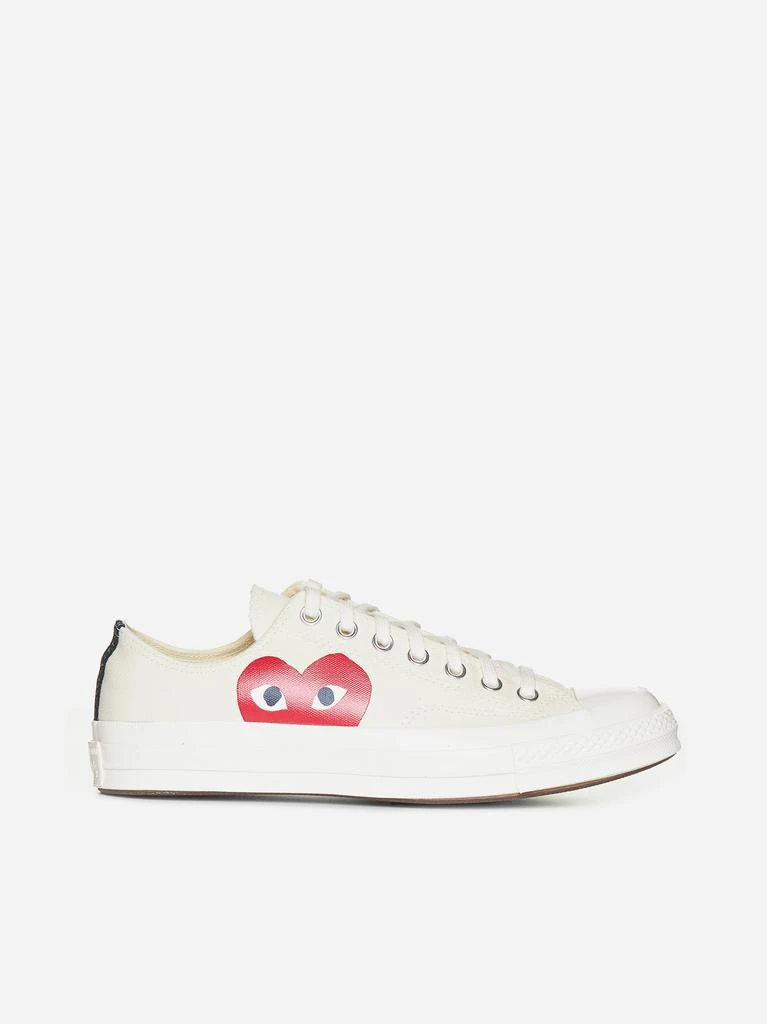 COMME DES GARCONS PLAY Chuck Taylor canvas low-top sneakers 1