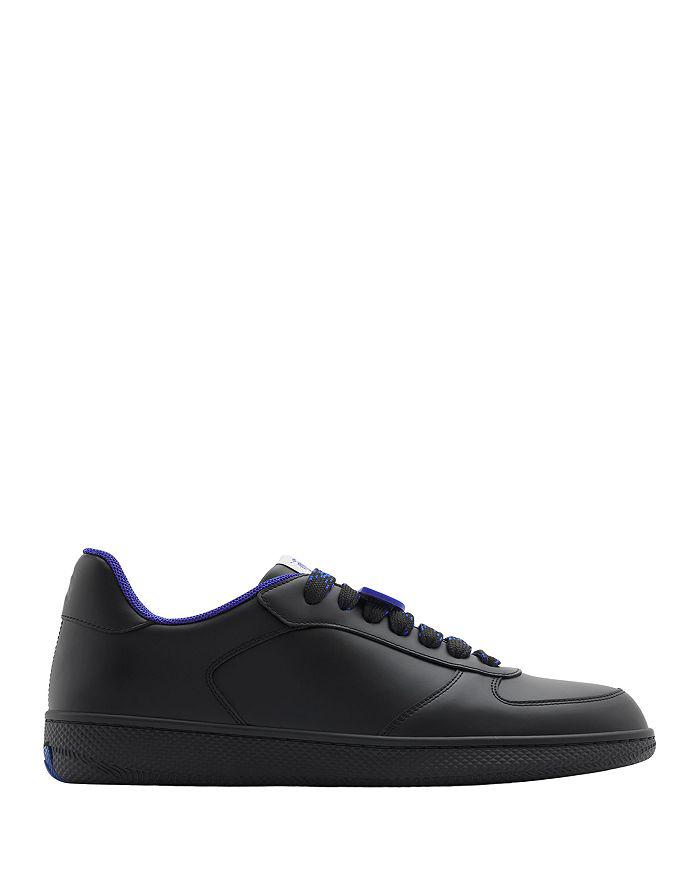 スニーカー BURBERRY ROBIN SNEAKERS Burberry Robin Low Top Sneaker in Black/Royal Ip Chk