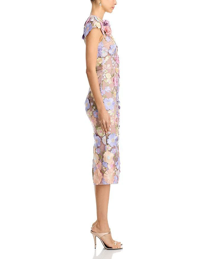 BRONX AND BANCO Jasmine Cap Sleeve Midi Dress 5