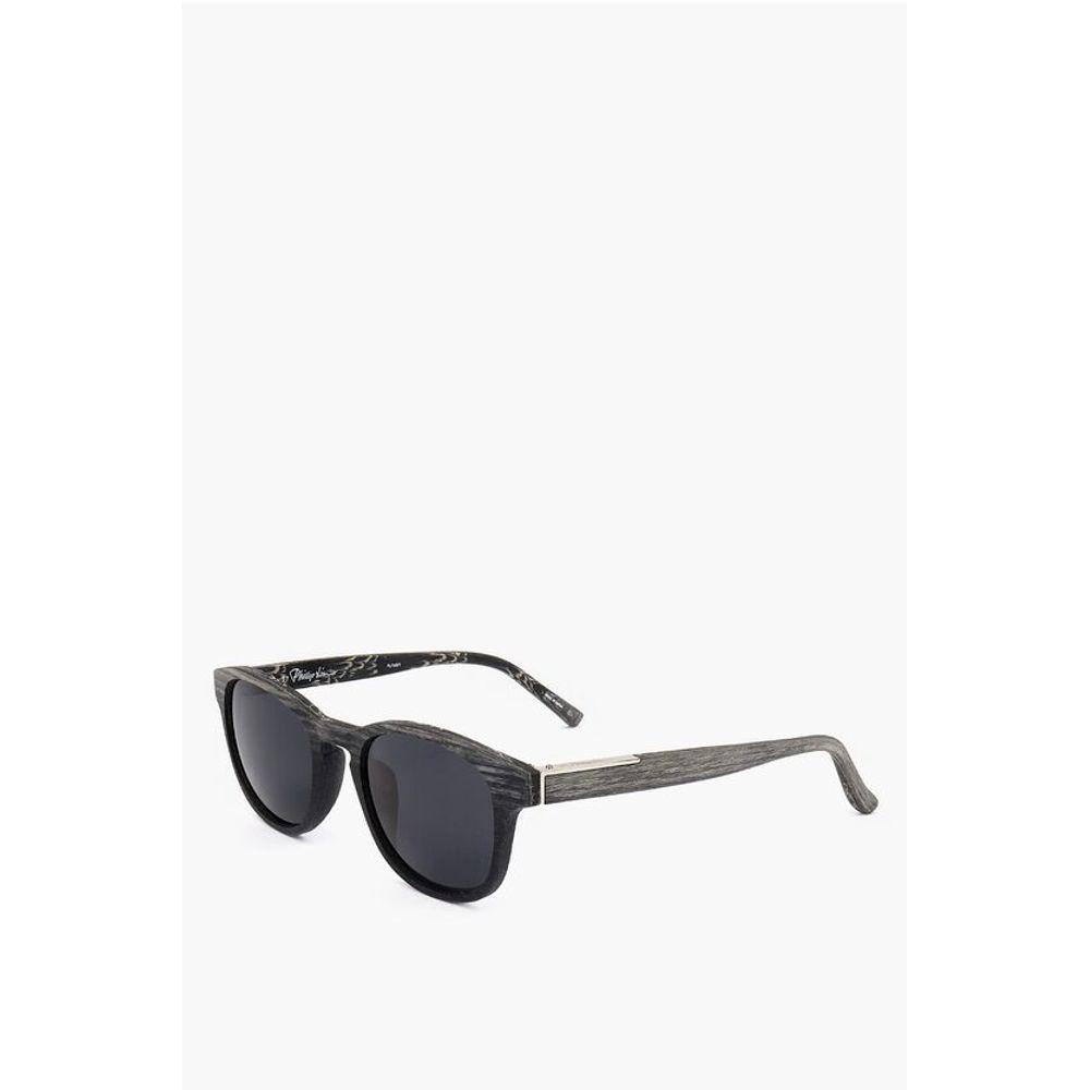Linda Farrow PHILLIP LIM Wayfarer Sunglasses with Marble Effect Men's Frame
