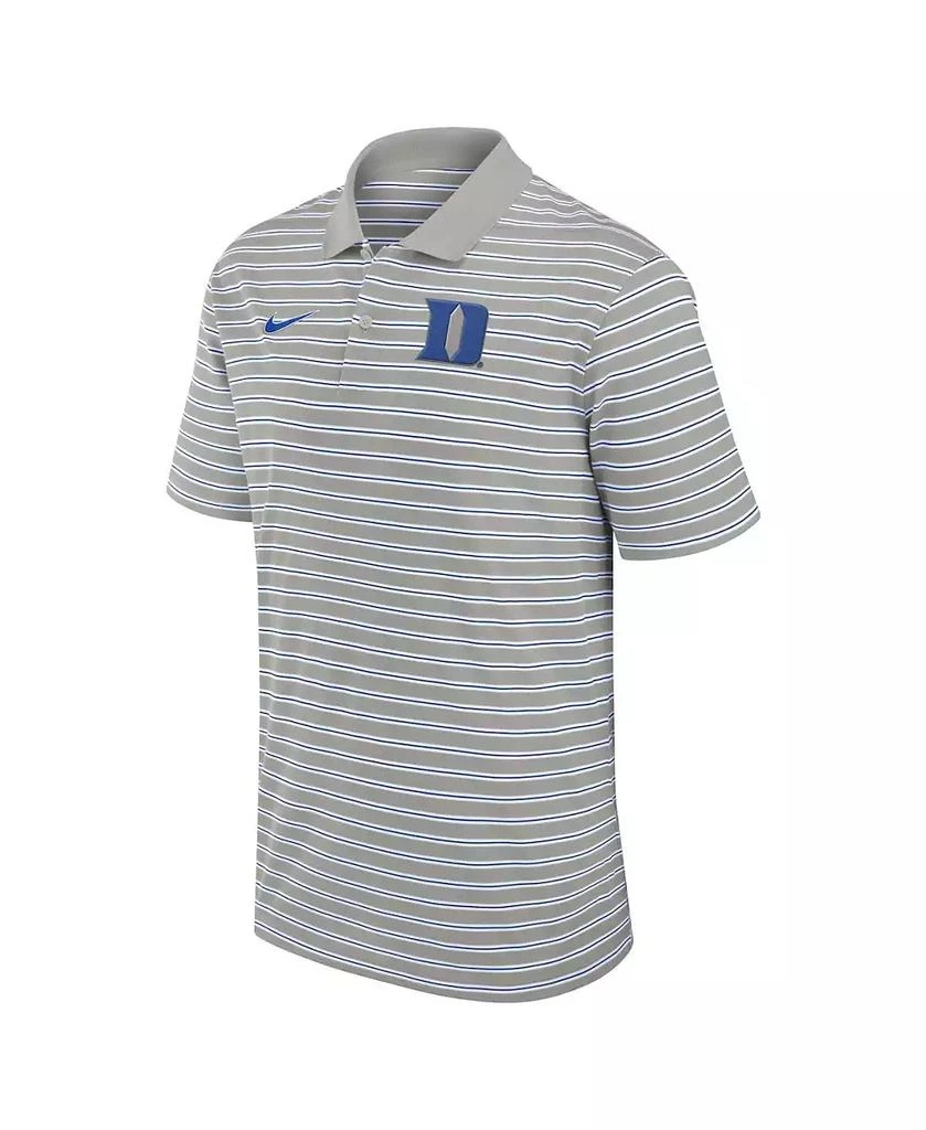 NIKE Men's Duke Blue Devils Primetime Victory Striped Performance Polo 4