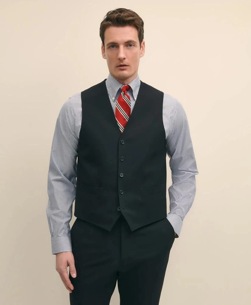 Brooks Brothers Brooks Brothers Explorer Collection Classic Fit Wool Suit Vest 1