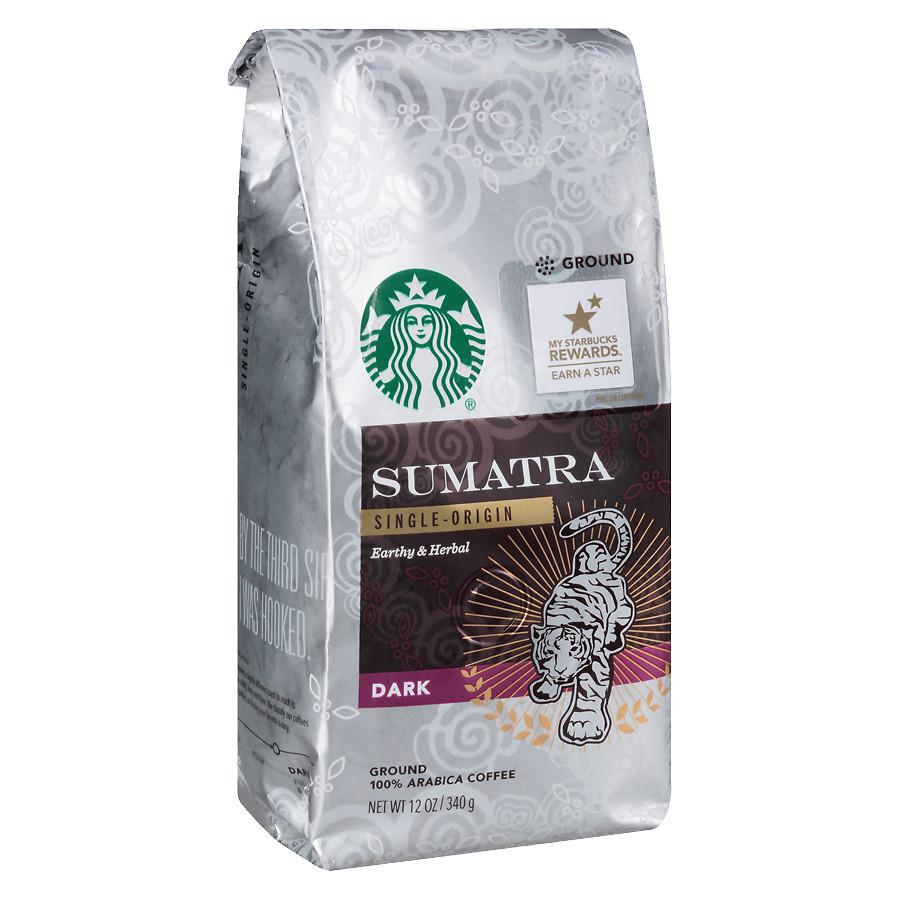 Starbucks Ground Coffee Dark Roast Sumatra