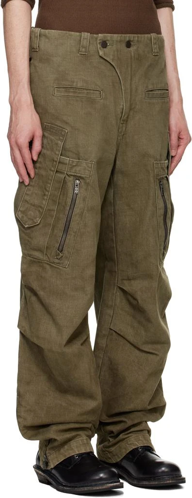 DEVOA Khaki Utility Cargo Pants 2