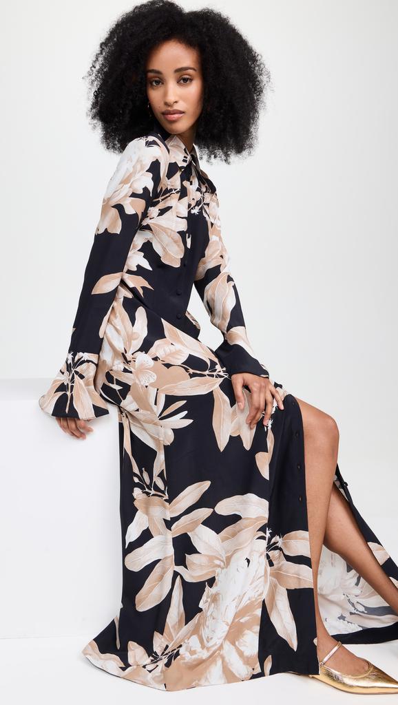Hemant and Nandita Maxi Shirt Dress