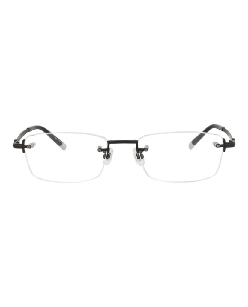 MontBlanc Square-Frame Titanium Optical Frames