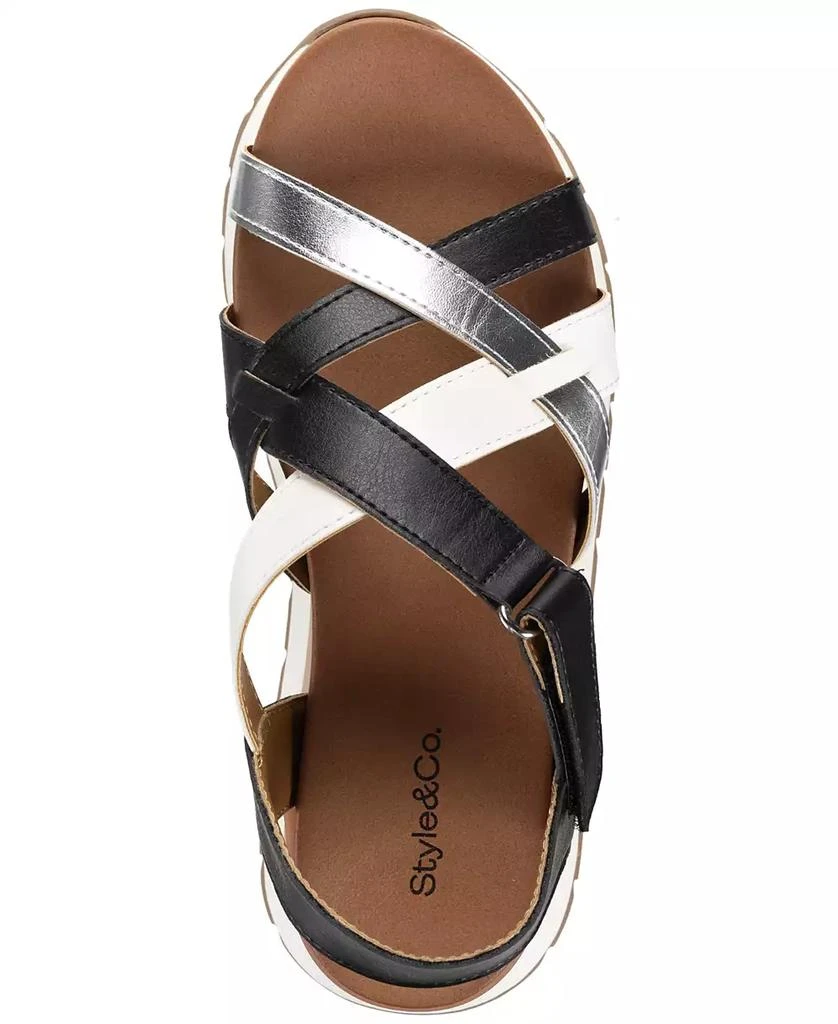 Style & Co Women's Sallyy Platform Wedge Sandals, Exclusively at Macy's 3