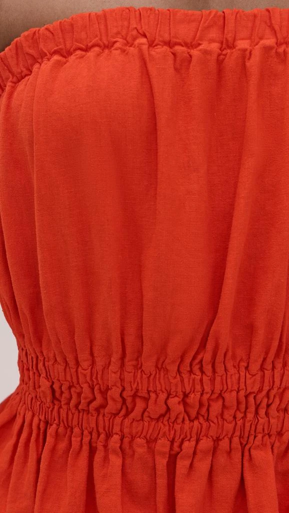 Stateside Linen Cropped Tube Top 5