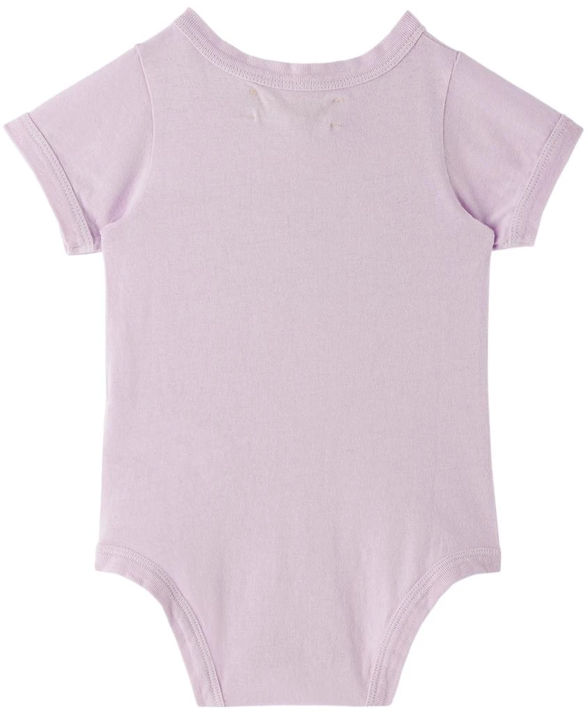 The Animals Observatory Baby Purple 'Sky' Bodysuit 2