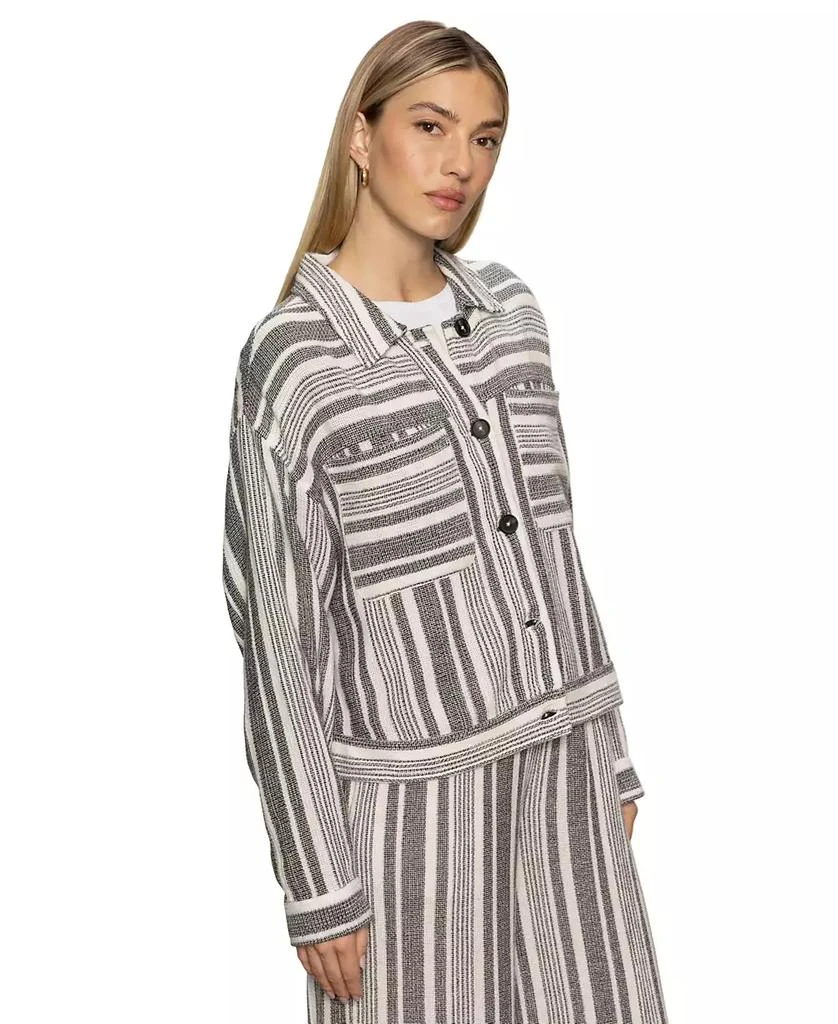 Sanctuary Women's Shoreside Cotton Button-Front Jacket 3