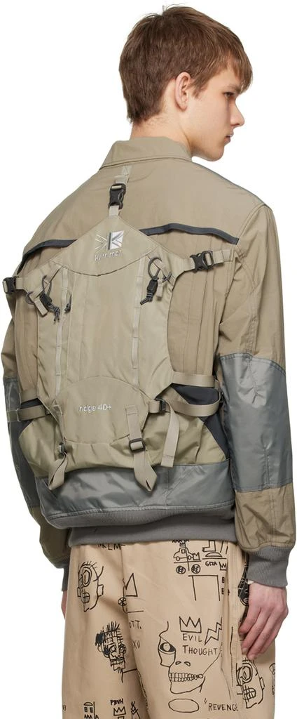 Junya Watanabe Beige Karrimor Edition Paneled Bomber Jacket 3