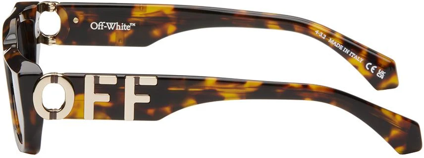 Off-White Brown Fillmore Sunglasses 3