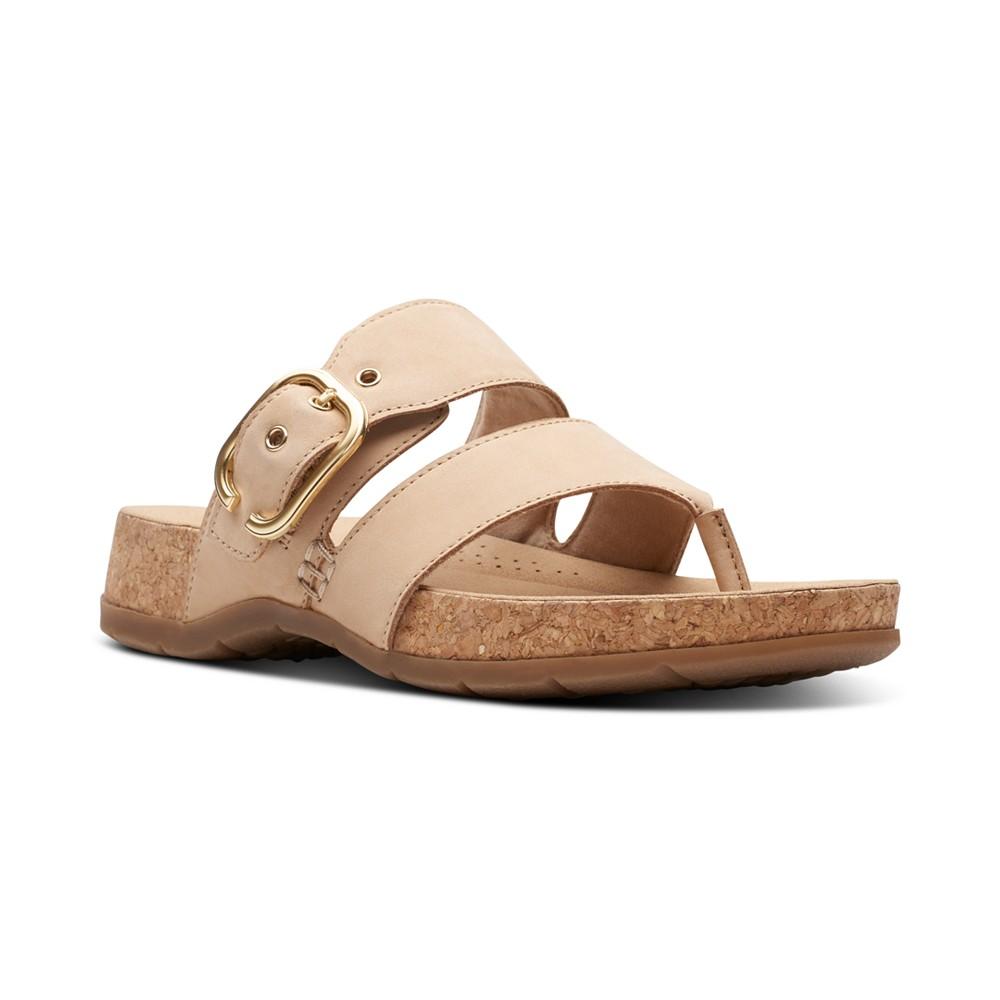 Clarks Reileigh Park Double Strap Thong Sandals