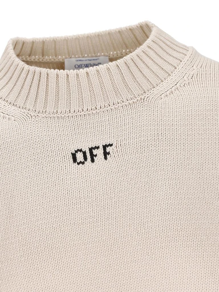 Off-White Off-White Arrows Motif Crewneck Knitted Jumper 7