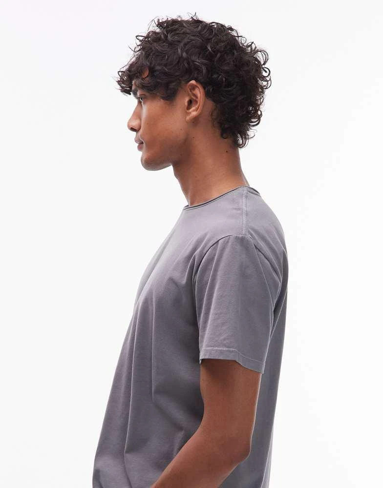 ALL SAINTS AllSaints Bodega t-shirt in fossil grey 4
