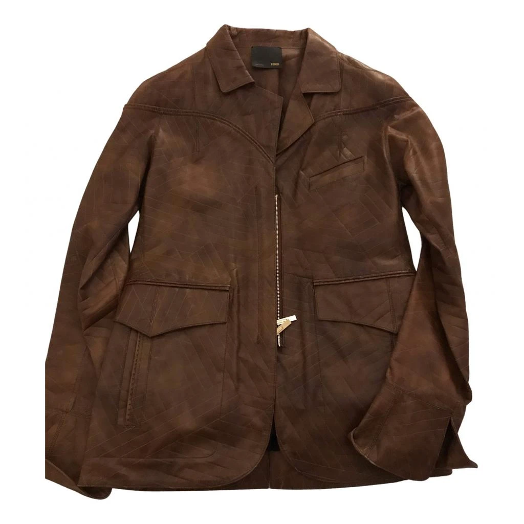 Fendi Fendi Leather jacket 1