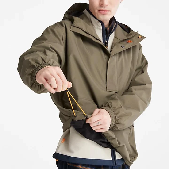 Timberland Stow-and-Go Anorak Jacket for Men in Dark Green 6