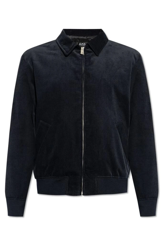 A.P.C. A.P.C. Zip-Up Shirt Jacket 1