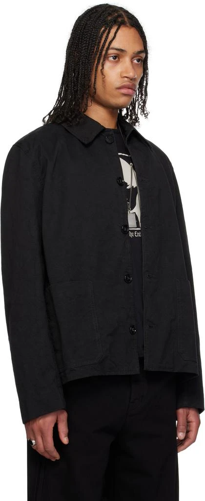ANN DEMEULEMEESTER Black Jakson Light Caban Jacket 2