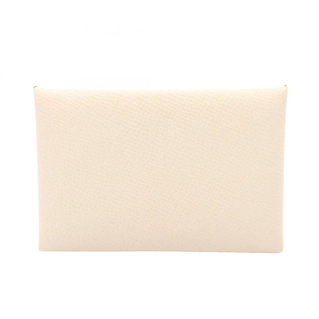 Hermes ivory Epsom Leather Coin Purse/Coin Case (Pre-Owned)