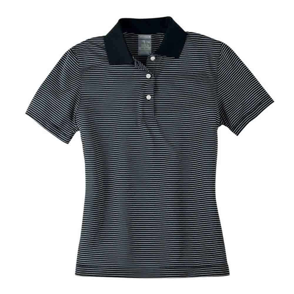 Page & Tuttle Cool Swing Pinstripe Short Sleeve Polo Shirt