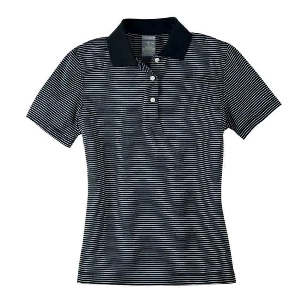 Page & Tuttle Cool Swing Pinstripe Short Sleeve Polo Shirt 1