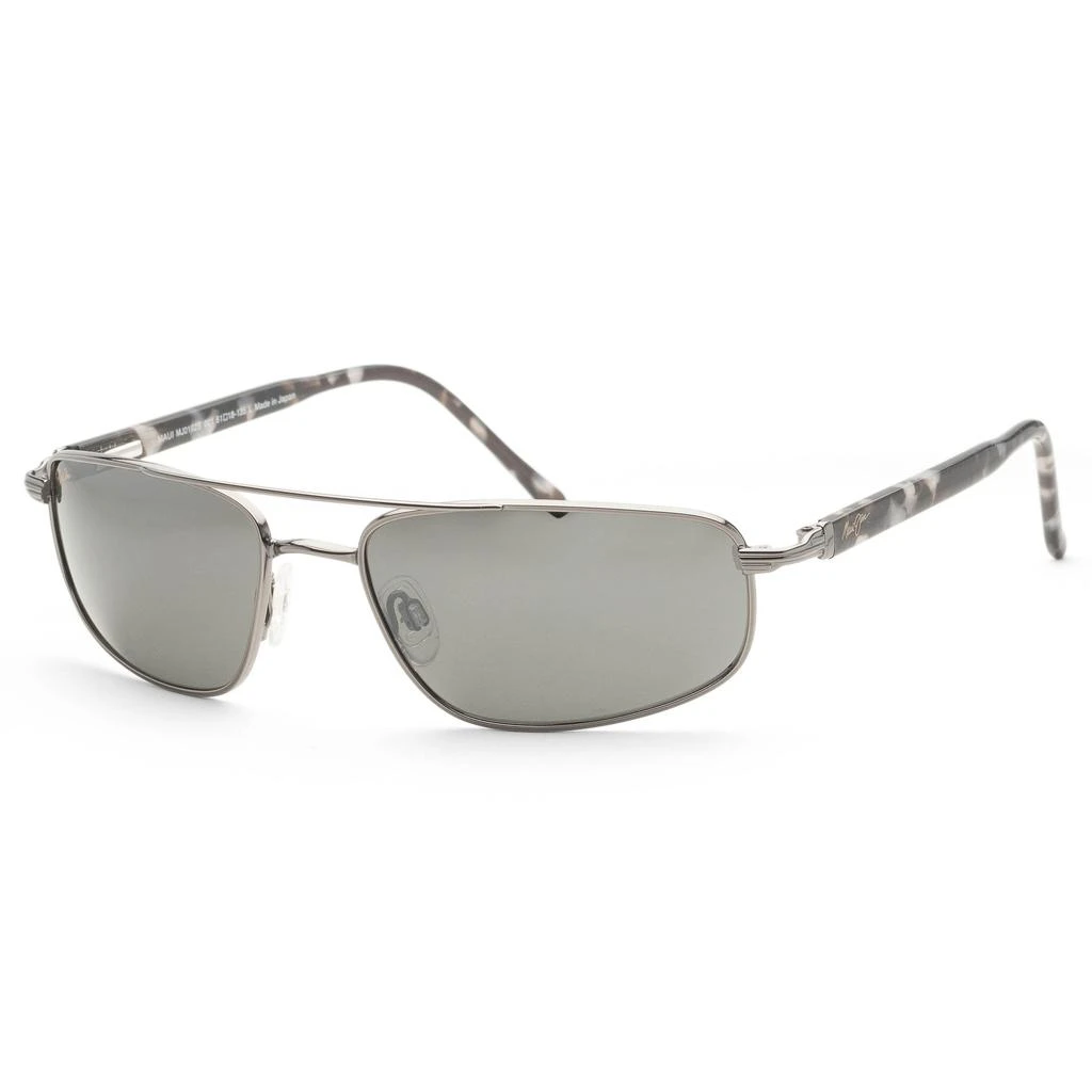 Maui Jim Men's Kahuna 61 mm Black Sunglasses 1