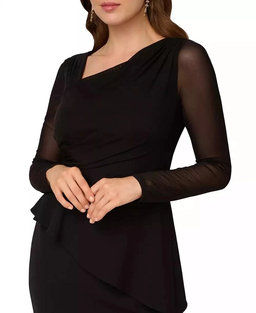 Adrianna Papell Women's Asymmetric Sheath Dress 3