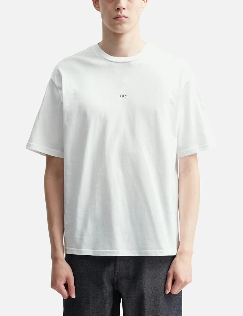 A.P.C. Boxy Micro Logo T-shirt 3