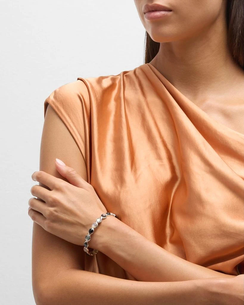 Ippolita 925 Rock Candy All Around Hinged Bangle in Black Tie 5