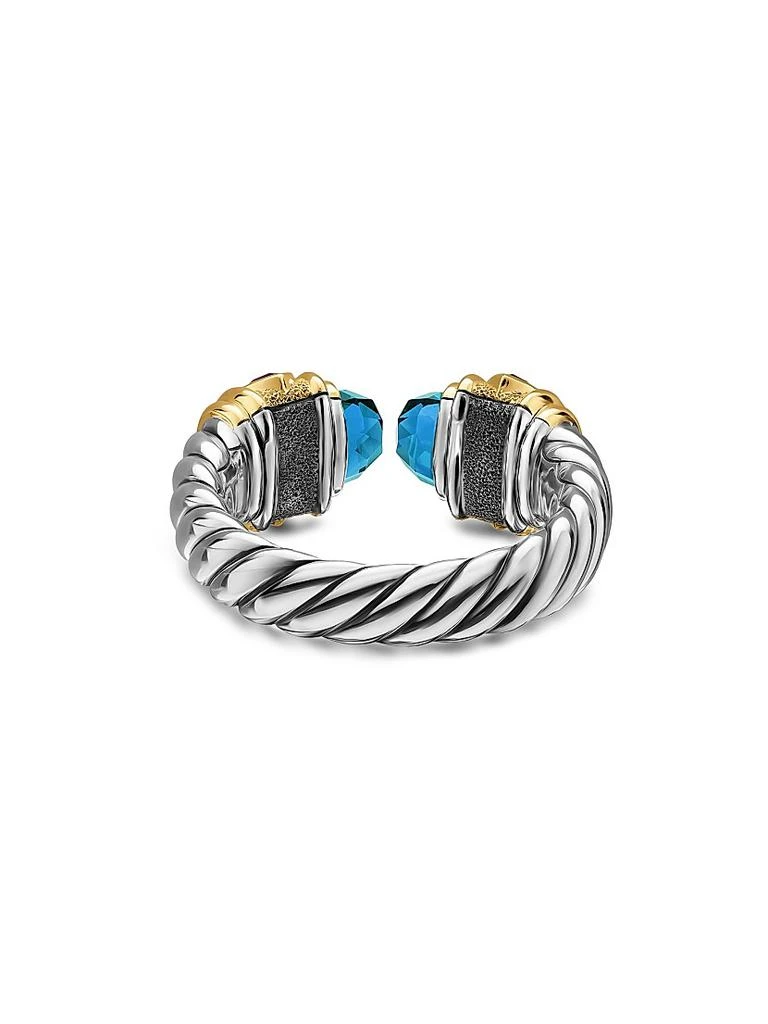 David Yurman Renaissance Color Ring in Sterling Silver 5