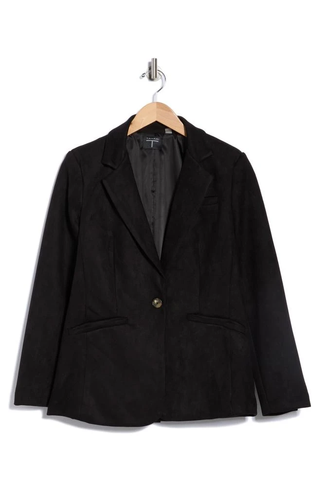 Tahari Faux Suede Blazer 3